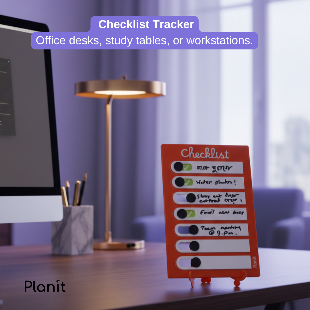Checklist Tracker (With both Stand and Magnet)