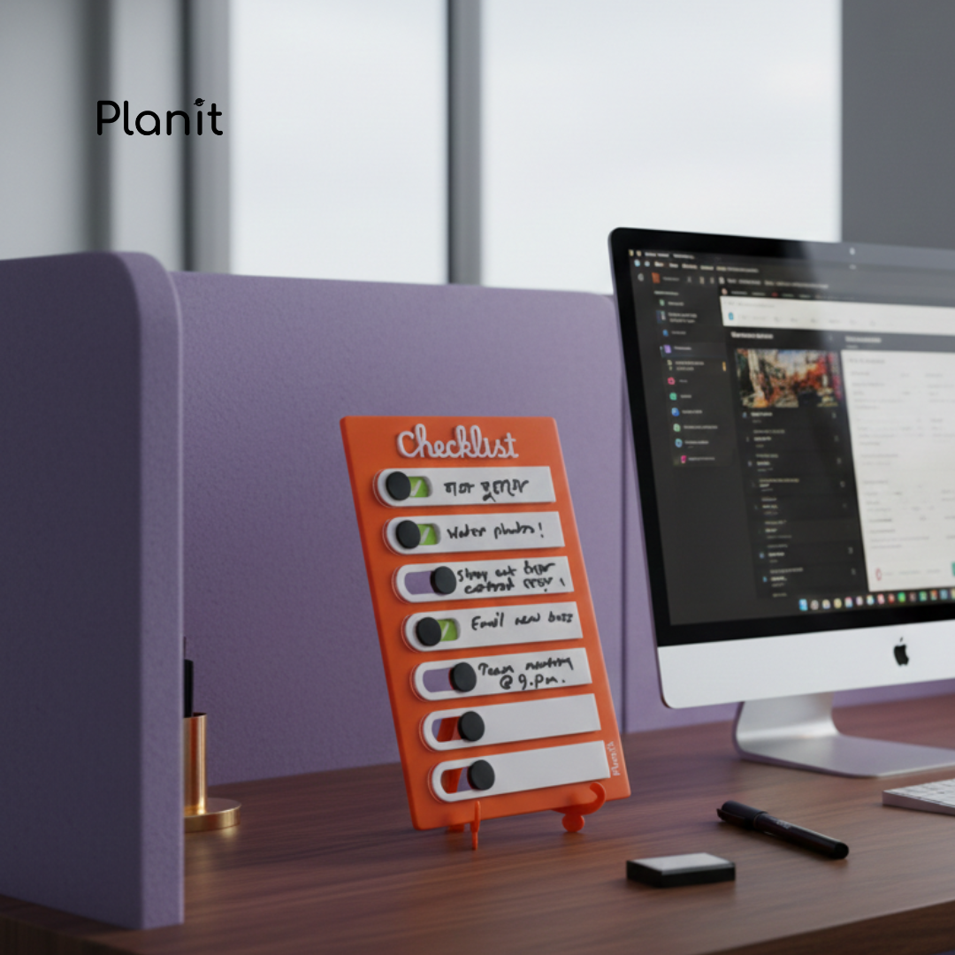 Checklist Tracker (With both Stand and Magnet)