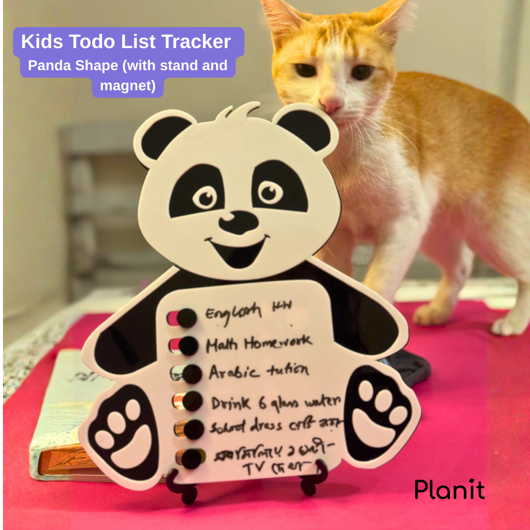 Kids Todo List Tracker (with stand and magnet)