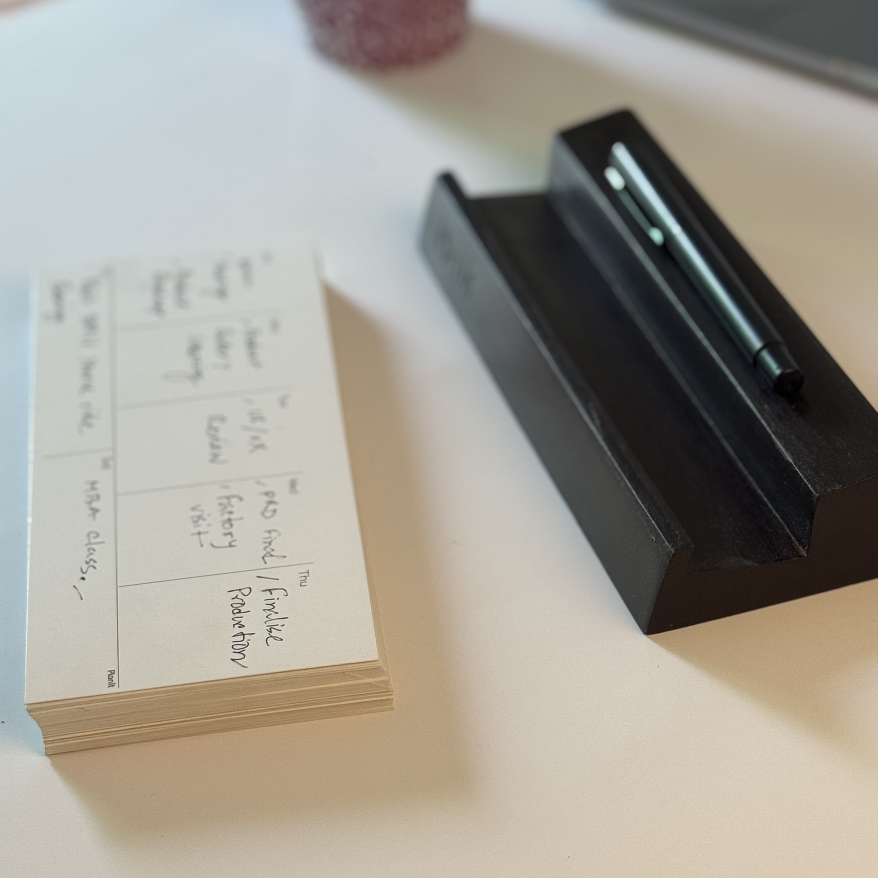 Planit Analog Weekly Planner