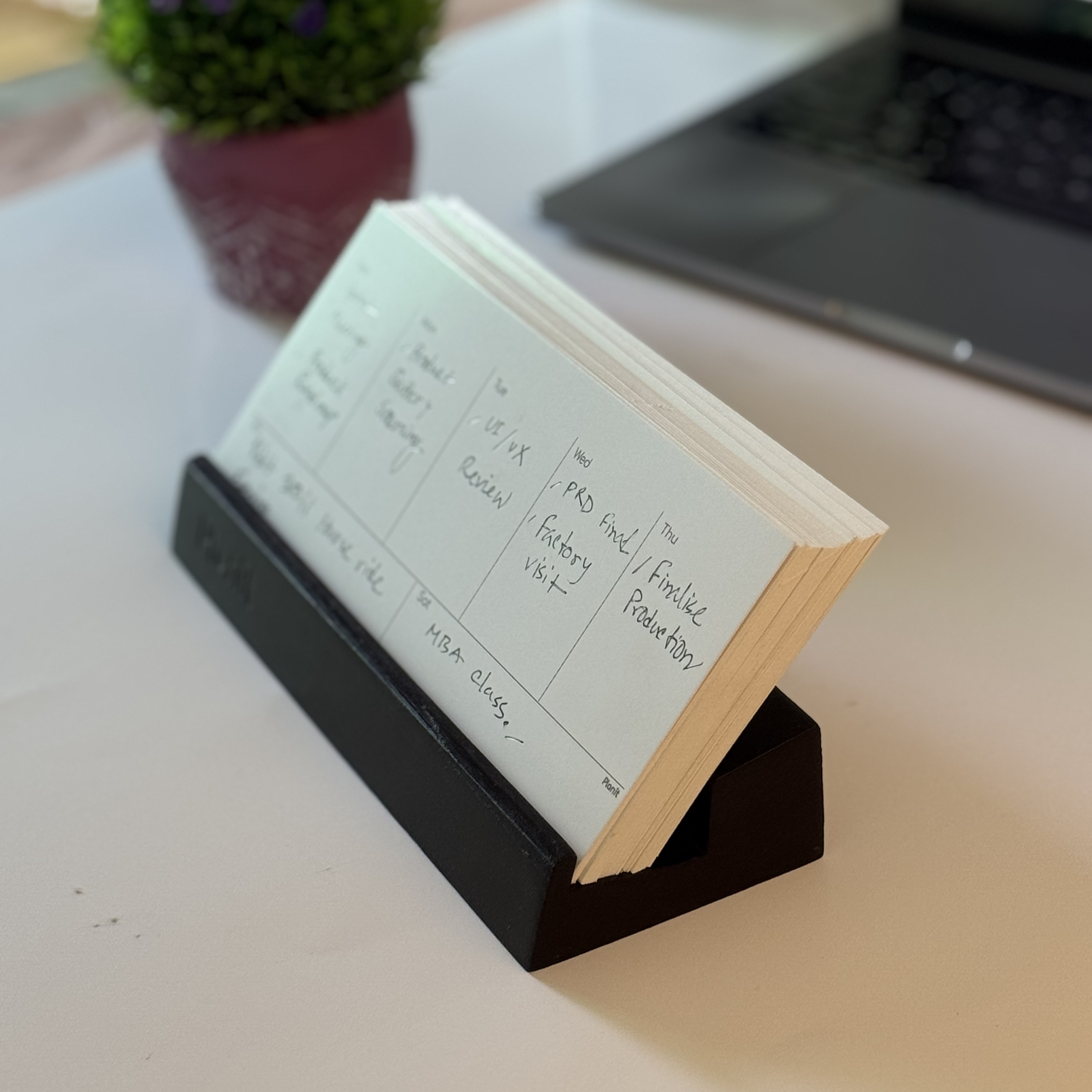 Planit Analog Weekly Planner