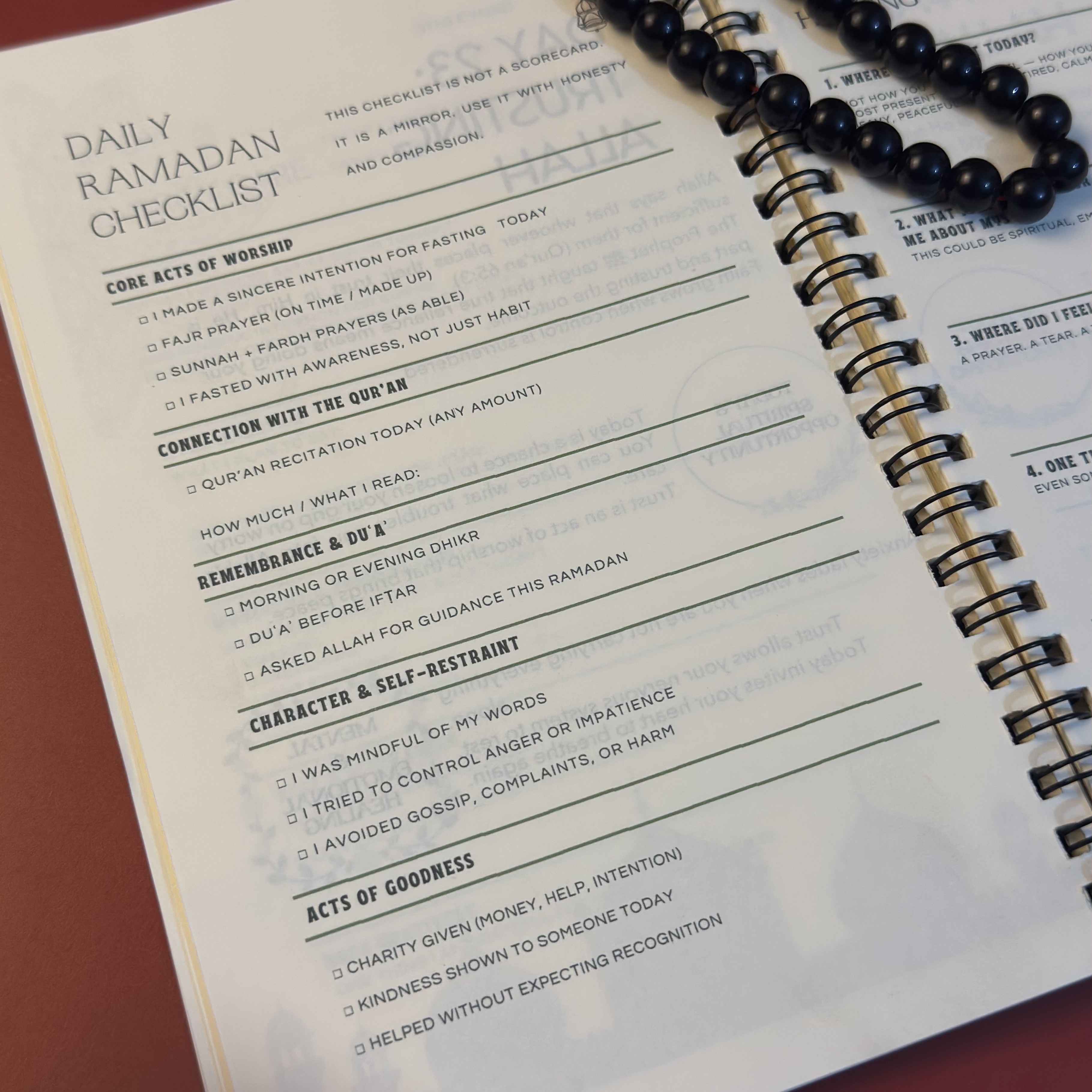 Ramadan Healing Journal