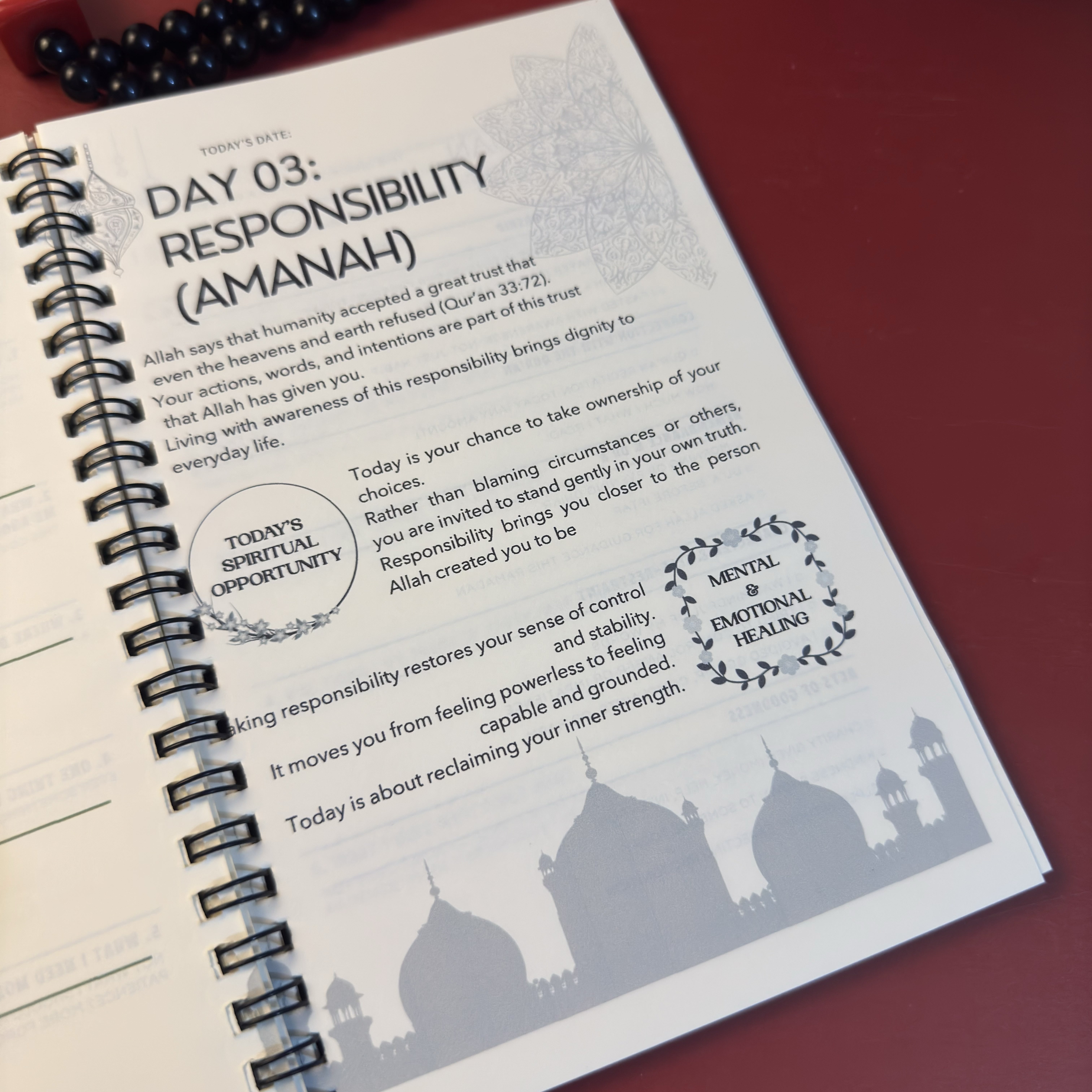 Ramadan Healing Journal